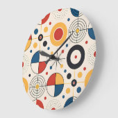 Reloj diseño geométrico ラージ壁時計 (傾斜)