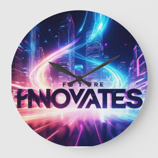 reloj future innovate ラージ壁時計 (正面)