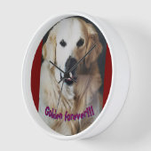 Reloj "Golden forever" 壁時計 (傾斜)