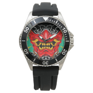 Reloj hannya mask  腕時計