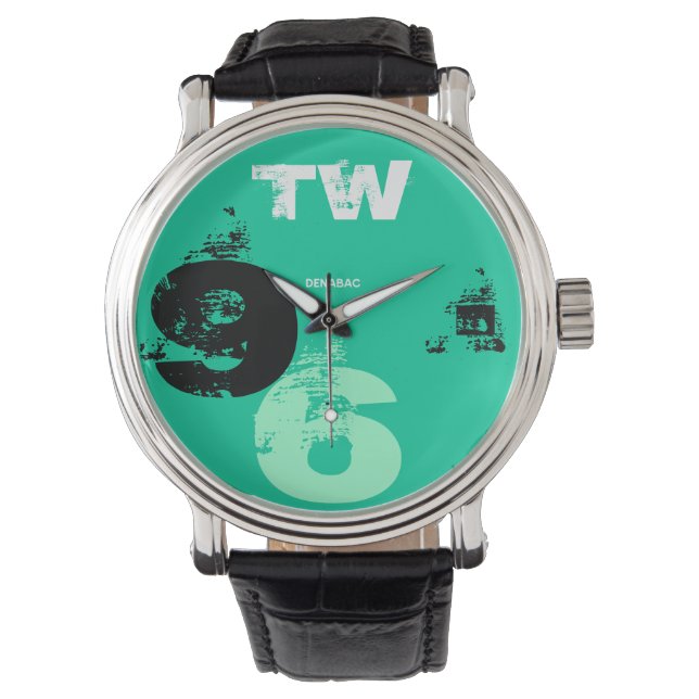 Reloj Hombre 96 Green Sea 腕時計 (正面)