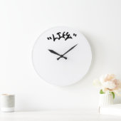 Reloj Minimalista Graffiti ラージ壁時計 (ホーム)