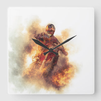 reloj MudMxx スクエア壁時計