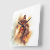 reloj MudMxx スクエア壁時計 (傾斜)