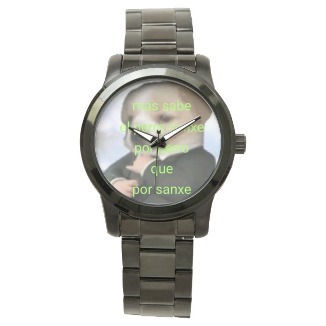 Reloj perro sanxe 腕時計 (正面)
