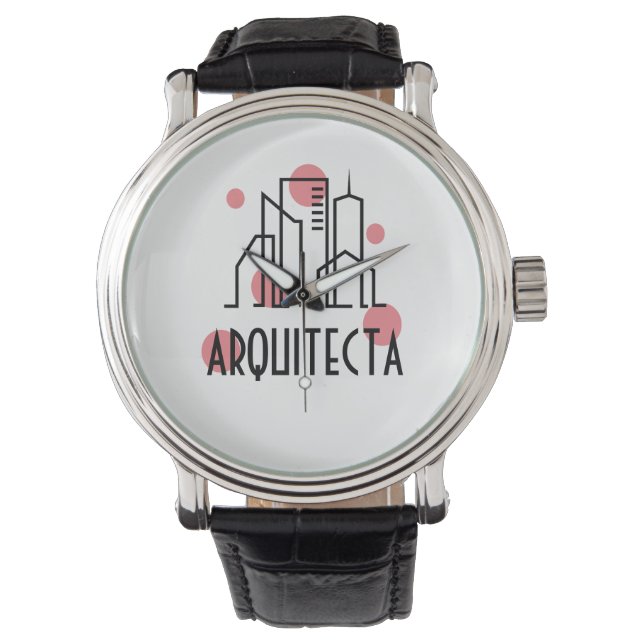 Reloj personalizado arquitectura 腕時計 (正面)