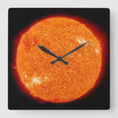 Reloj "solar" スクエア壁時計 (正面)