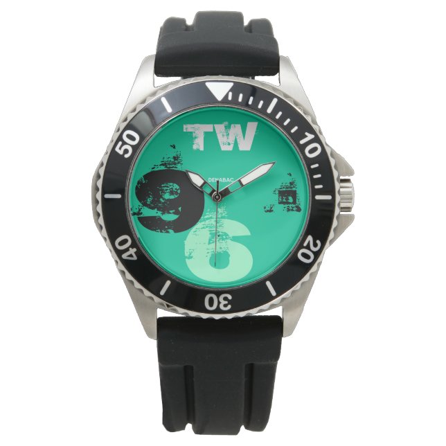Reloj Sport Hombre 96 Green Sea 腕時計 (正面)