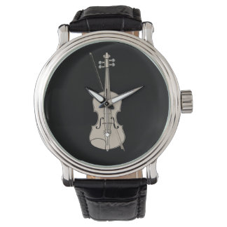 Reloj violín Instrumentos músicos violín viola 腕時計