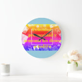 Relojes de pared redondos con hermosos diseños ラージ壁時計 (ホーム)