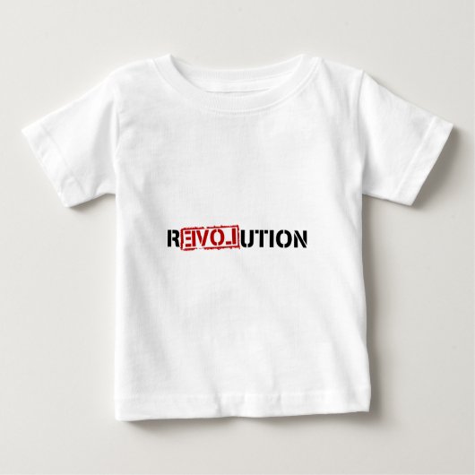 Reloveution ベビーTシャツ (正面)