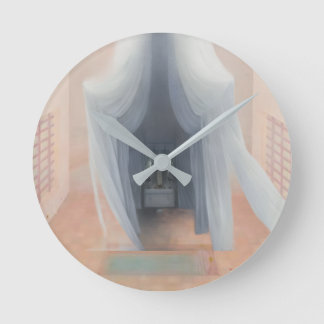 REM Surrealism Wall Clock – Minimal Dream State ラウンド壁時計