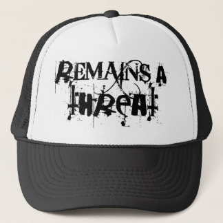 Remains_a_threat_logo-hat キャップ