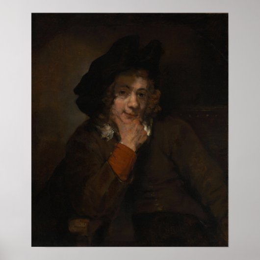 Rembrandt - Artist's Son Titus 1660 ポスター (正面)