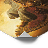 Rembrandt - Jeremiah Lamenting Destruction... ポスター (角)