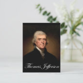 Rembrandt_Peale-Thomas_Jefferson 1 ポストカード (スタンド正面)