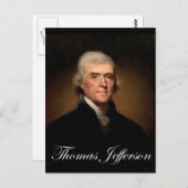Rembrandt_Peale-Thomas_Jefferson 1 ポストカード (正面/裏面)