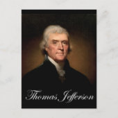 Rembrandt_Peale-Thomas_Jefferson 1 ポストカード (正面)