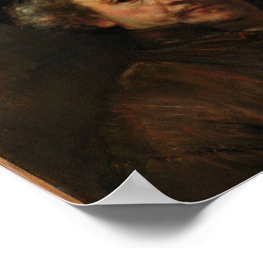 Rembrandt Self Portrait ポスター (角)