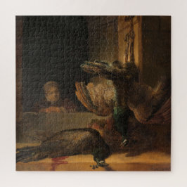 Rembrandt, Still Life with Peacocks - Fine Art ジグソーパズル