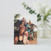 Rembrandt - The Baptism of the Eunuch, ポストカード (スタンド正面)