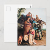 Rembrandt - The Baptism of the Eunuch, ポストカード (正面/裏面)