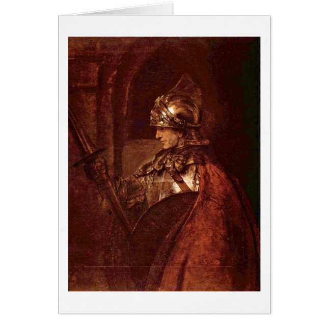 Rembrandt Van Rijn著アレキサンダー大王 (正面)