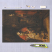 Rembrandt Van Rijn著放蕩な息子のリターン 薄葉紙 (クラフト)