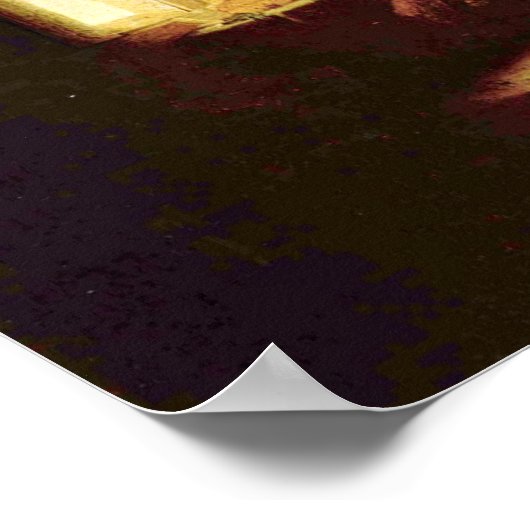 Rembrandt van Rijn - Philosopher in meditation ポスター (角)