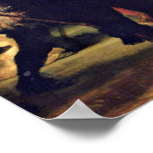 Rembrandt van Rijn - The Night Watch Detail ポスター (角)