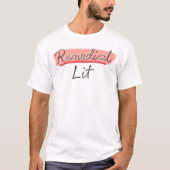 Remedial Lit Underscore T-Shirt Tシャツ (正面)