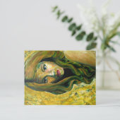 「Remedios la Bella」アクリル絵画ズ – はがき (スタンド正面)