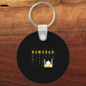 Remember Allah Ramadan Mubarak Kareem キーホルダー (正面)