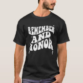 Remember And Honor Orange Day Canada Indigenous Ch Tシャツ (正面)