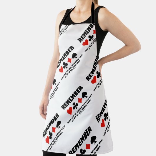 Remember At Least A Thousand Ways To Die At Bridge エプロン (インサイチュ)