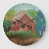 Remember days of past ラージ壁時計 (正面)