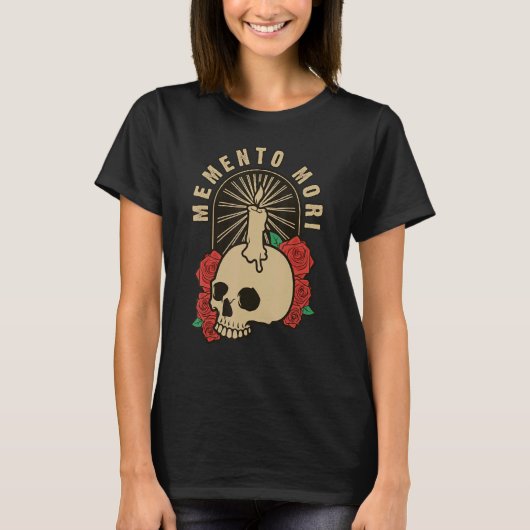 Remember Death - Memento Mori Tシャツ (正面)