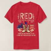 Remember Everyone退役軍人がRED Friday (90) Tシャツ (デザイン正面)