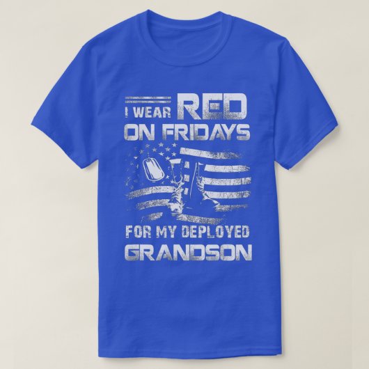 Remember Everyone退役軍人展開赤い金曜日(43) Tシャツ (デザイン正面)