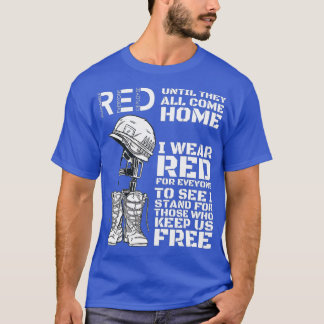 Remember Everyone退役軍人展開赤い金曜日(51) Tシャツ