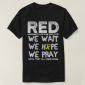 Remember Everyone Deployed Red Friday軍隊 Tシャツ (デザイン正面)