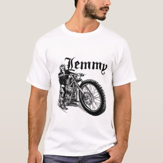 Remember Lemmy With Motorヴィンテージ Tシャツ (正面)