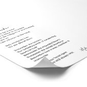 Remember Love詩のポスターのウォールアートデコール ポスター (角)