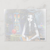 Remember Me Gypsy Fortune Teller詩はがき ポストカード (裏面)