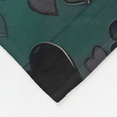 Remember Missing Heart フリースブランケット (角)