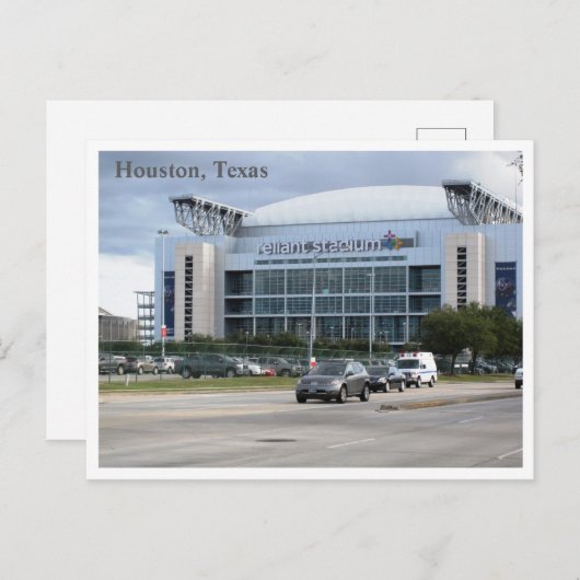 Remember Reliant Stadium Postcard ポストカード (正面/裏面)