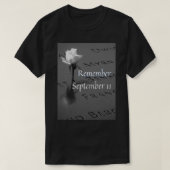 Remember September 11   Tシャツ (デザイン正面)