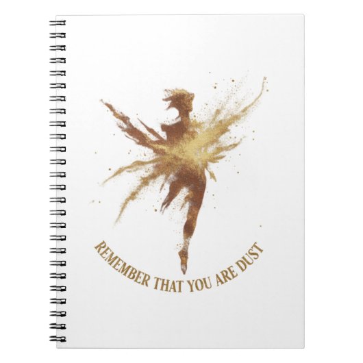 Remember That You Are Dust ノートブック (正面)