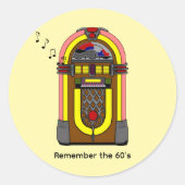 Remember the '60s ラウンドシール (正面)