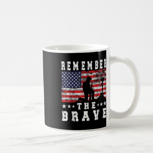 Remember The Brave -メモリアルデー コーヒーマグカップ (右)